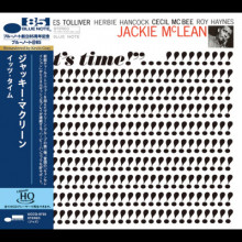 JACKIE McLEAN: It's time