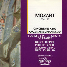 MOZART: Concertone K.190 - Sinfonia Concertante K.364