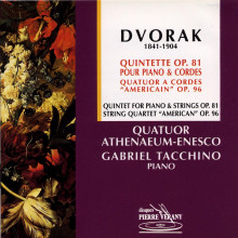 Dvorak:quintetti Op.81 Per Piano E Corde
