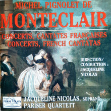 Monteclair: Concerti - Canti Francesi