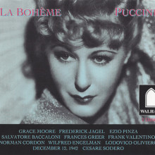 LA BOHEME - Moore - Jagel - Pinza - Greer - Sodero