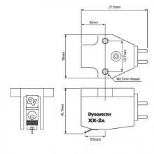 Fonorivelatore Dynavector DV - XX - 2A - moving coil a bassa uscita