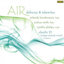 TAKEMITSU & DEBUSSY: Musica per arpa - flauto e viola
