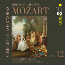 MOZART: Opere per tastiera Vol. 12