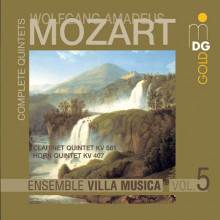 MOZART: Compete String Quintets Vol. 5