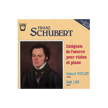 SCHUBERT:Integrale dell'opera per violino e pianoforte