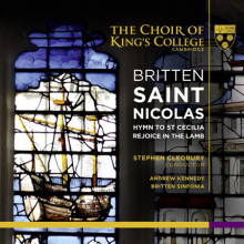 BRITTEN: Saint Nicolas e altre opere