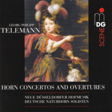 TELEMANN: Horn Concertos and Overtures