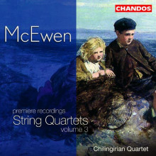McEWEN: Quartetti per archi Vol.3