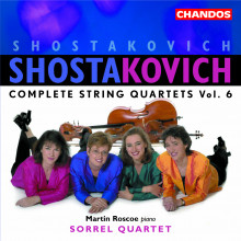 SHOSTAKOVICH: Quartetti per archi Vol.6