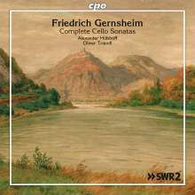 GERNSHEIM F.: Complete Cello Sonatas