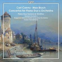 CZERNY - BRUCH: Conc.per piano Duo & Orch.