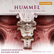 HUMMEL: Mass Edit.: Mass Op.80 - Te Deum