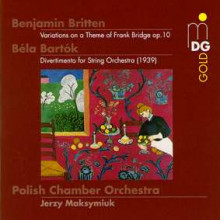 Bartok -  - Britten:divertimento - Bridge Vari