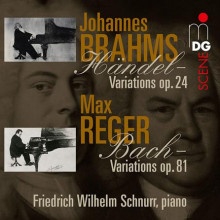 BRAHMS - REGER:Variazioni su temi di altri