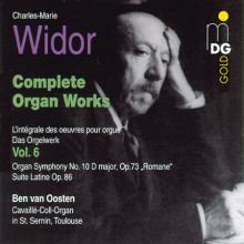 WIDOR: Opere per organo Vol. 6