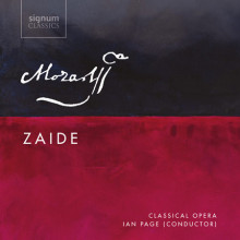 MOZART: Zaide