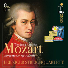 MOZART: Integrale dei quartetti per archi (8CD)