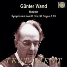 MOZART: Symphony No.36 in C - K.425 ‘Linz’
Symphony No.38 in D - K.504 ‘Prague’
Symphony No.39 in E flat - K.543