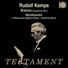 Kempe dirige Brahms e Mendelssohn