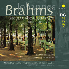 BRAHMS: Quartetti vocali profani - Vol.1