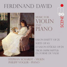 FERDINAND DAVID: Opere x violino e piano