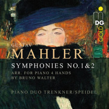MAHLER: Sinfonie NN.1 & 2 - arrangiamento per  piano a 4 mani di Bruno Walter