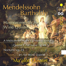 MENDELSSOHN:Harmoniemusik for wind quint