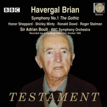 HAVERGAL BRIAN: Sinfonia N.1'The Gothic'