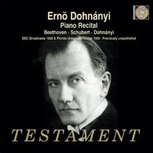 DOHNANYI: Recital per piano