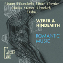 WEBER/HINDEMITH: Musica romantica