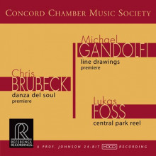 C.BRUBECK - M.GANDOLFI  - L.FOSS: Musica cameristica