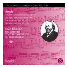 BRUCH:  Concerto per violino N.2 e altre opere