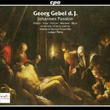 GEBEL G.: Passione secondo Giovanni