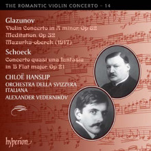 GLAZUNOV: Romantic Violin Concerto V.14