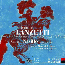 LANZETTI: Sonate per cello solo e basso continuo
