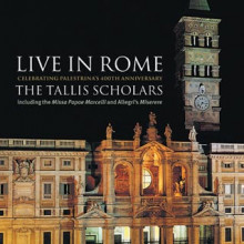 A.V: THE TALLIS SCHOLARS - LIVE IN ROME