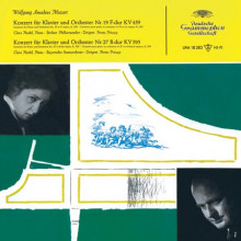 MOZART: Concerti per piano NN.19 & 27