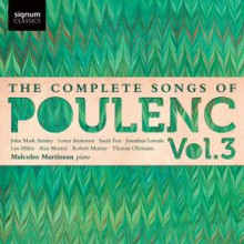 The Complete Songs of Poulenc - Vol.3
