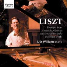 Liszt: Excerpts From Années De Pele