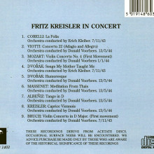 FRITZ KREISLER in concerto 1943 - 1944