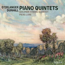 D'ERLANGER - DUNHILL: Quintetti per piano