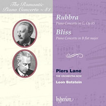 RUBBRA - BAX - BLISS.: The Romantic Piano Concerto - Vol - 81