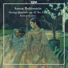 RUBINSTEIN ANTON: Quartetti per archi - Op.47 NN.1 & 3