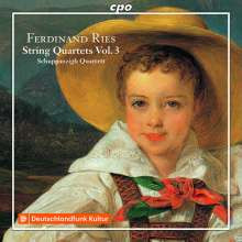RIES FERDINAND: Quartetti per archi - Vol.3