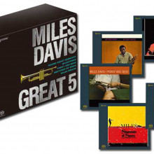 MILES DAVIS: Great 5 (Hybrid Stereo Japanese Import 5 SACD Box Set (Stereo & Mono)