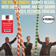 BARNEY KESSEL - RAY BROWN - SHELLY MANNE: The Poll Winners
(Contemporary Record - Acoustic Sounds Serie)