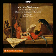WECKMANN MATTHIAS: Eleven Sonatas for the Hamburg Collegium Musicum
