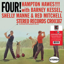 HAMPTON HAWES: Four! With Barney Kessel - Shelly Manne & Red Mitchell
(Contemporary Record - Acoustic Sounds Serie)