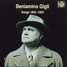 B. GIGLI: Canzoni 1952/1953
